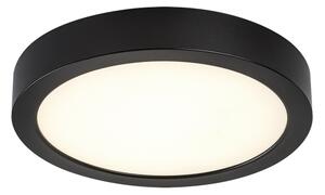 Rabalux 75075 - LED kúpeľňové stropné svietidlo SHAUN PLUS 24W/230V pr. 22 cm IP44 čierna
