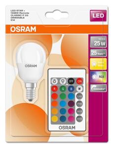LED RGB Stmievateľná žiarovka RETROFIT E14/4,5W/230V 2700K + DO - Osram