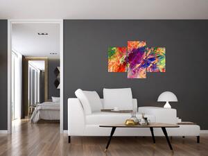 Farebný abstraktný obraz (Obraz 90x60cm)