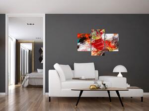 Farebný abstraktný obraz (Obraz 90x60cm)