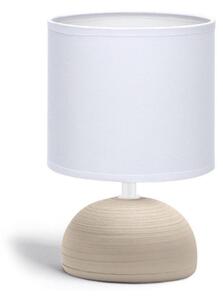 Aigostar - Stolná lampa 1xE14/40W/230V béžová/biela