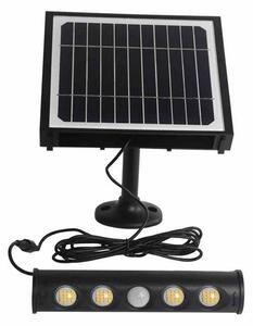 LED solárna nástenná lampa so senzorom pohybu LED/8W/3,7V 4000mAh 4000K IP65