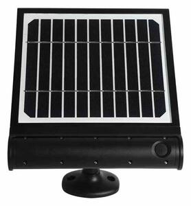 LED solárna nástenná lampa so senzorom pohybu LED/8W/3,7V 4000mAh 4000K IP65