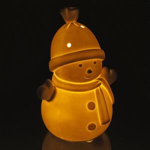 Retlux - LED Vianočná porcelánová dekorácia LED/3xLR44 snehuliak