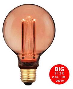 LED Žiarovka DECO VINTAGE G80 E27/4W/230V 1800K