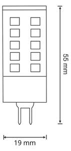 LED Žiarovka G9/4W/230V 3000K