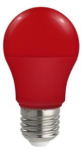 LED Žiarovka A50 E27/4,9W/230V červená