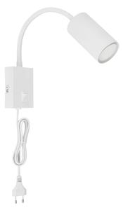 Globo 57911WW - Flexibilná nástenná lampa ROBBY 1xGU10/25W/230V biela