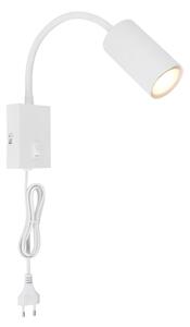 Globo 57911WW - Flexibilná nástenná lampa ROBBY 1xGU10/25W/230V biela