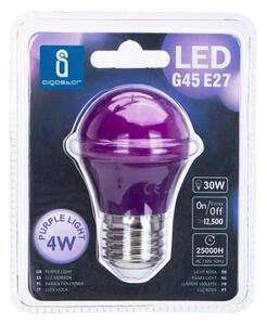 LED Žiarovka G45 E27/4W/230V fialová - Aigostar