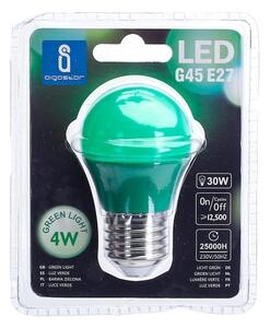 LED Žiarovka G45 E27/4W/230V zelená - Aigostar