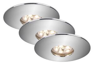 Briloner 7240-038 - SADA 3x LED Kúpeľňové svietidlo ATTACH LED/1,8W/230V IP44