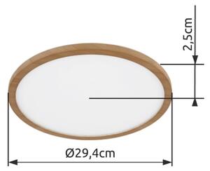 Globo 41562-18WW - LED Stmievateľné kúpeľňové svietidlo SAPANA LED/18W/230V IP44