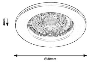 Rabalux 2151 - Podhľadové stropné svietidlo SPOT RELIGHT 1xGU5,3/25W/12V