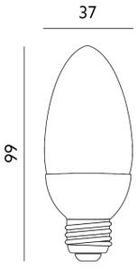 LED Žiarovka E27/6W/230V 3000K