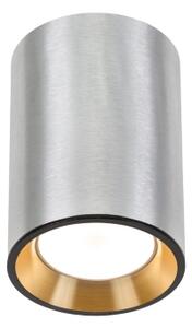 Bodové svietidlo CHLOE 1xGU10/35W/230V okrúhly matný chróm/zlatá