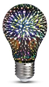 LED 3D Dekoračná žiarovka FILAMENT A60 E27/3W/230V 3000K