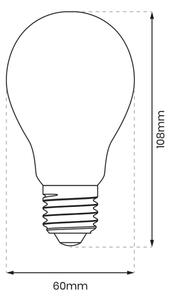 LED Žiarovka A60 E27/8W/230V 4000K