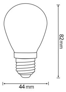 SADA 2x LED Žiarovka PARTY E27/0,3W/36V fialová