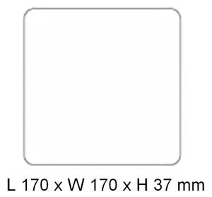 LED Podhľadové svietidlo SAMSUNG CHIP LED/20W/230V 3000K