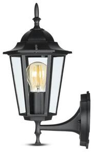 Vonkajšia nástenná lampa 1xE27/40W/230V IP44 čierna