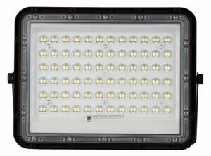 LED Vonkajší solárny reflektor LED/15W/3,2V IP65 4000K čierna + DO