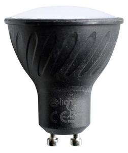 LED Žiarovka GU10/6W/230V 3000K čierna