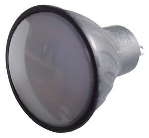 LED Žiarovka GU10/6W/230V 3000K čierna