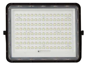LED Vonkajší solárny reflektor LED/20W/3,2V 6400K čierna + DO