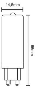 LED Žiarovka G9/4W/230V 4000K
