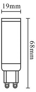 LED Stmievateľná žiarovka G9/6W/230V 6000K