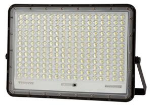 LED Vonkajší solárny reflektor LED/30W/3,2V 6400K čierna + DO