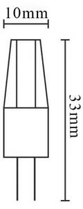LED Žiarovka G4/1,5W/12V 4000K