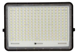 LED Vonkajší solárny reflektor LED/30W/3,2V 6400K čierna + DO