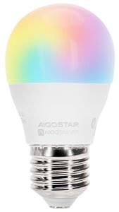 LED RGBW Žiarovka G45 E27/6,5W/230V 2700-6500K - Aigostar