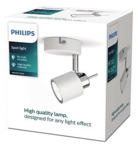 Philips - Bodové svietidlo MERANTI 1xGU10/35W/230V biela