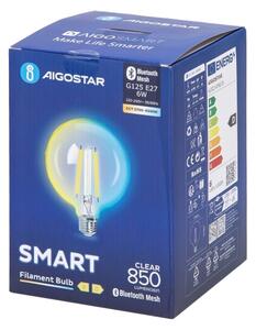 LED Žiarovka FILAMENT G125 E27/6W/230V 2700-6500K - Aigostar
