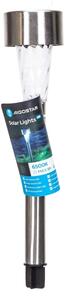 Aigostar - LED Solárna lampa LED/0,006W/1,2V 29,5 cm chróm 6500K IP44