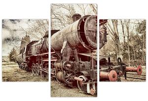 Obraz lokomotívy (Obraz 90x60cm)