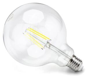 LED Žiarovka FILAMENT G125 E27/8W/230V 6500K - Aigostar