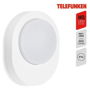 Telefunken 312006TF - LED Vonkajšie nástenné svietidlo LED/8W/230V IP44 biela
