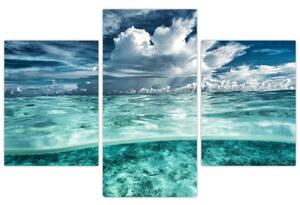 Obraz morskej hladiny a neba (Obraz 90x60cm)