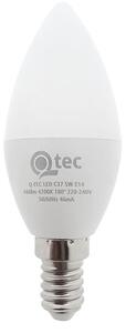 LED Žiarovka Qtec C35 E14/5W/230V 4200K