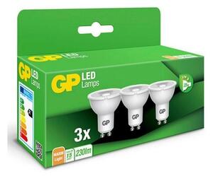 SADA 3x LED Žiarovka GU10/3,1W/230V 2700K - GP