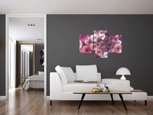 Farebné kvety - obraz (Obraz 90x60cm)
