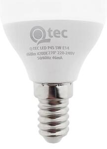 LED Žiarovka Qtec P45 E14/5W/230V 4200K