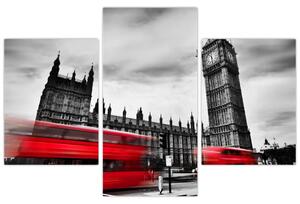 Obraz - Londýnske Houses of Parliament (90x60 cm)