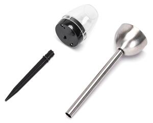 Aigostar - LED Solárna lampa LED/0,006W/1,2V 38,2cm chróm 2700K IP44