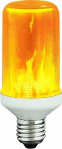 LED Dekoračná žiarovka FLAME T60 E27/3W/230V 1400K