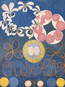 Obrazová reprodukcia The 10 Largest No.1 (Blue Abstract) - Hilma af Klint